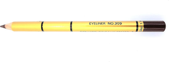 Brooklin Eyeliner Μολυβι Ματιων Αβιαδροχο Μακρας Διαρκειας No309 Dark Chocolate