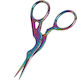 Eyebrow and Cuticle Scissors Globalnail Rose Gold