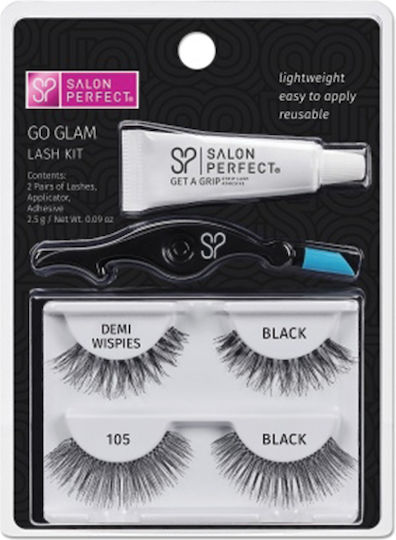 Salon Perfect Wimpern Go Glam Farbe 105 Demi Wispies