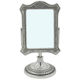 Schminkspiegel Tischplatte Fiore Silberner Messing 14x25cm Royal Art Stl061e Material Messing Royal Art Collection Stl061e