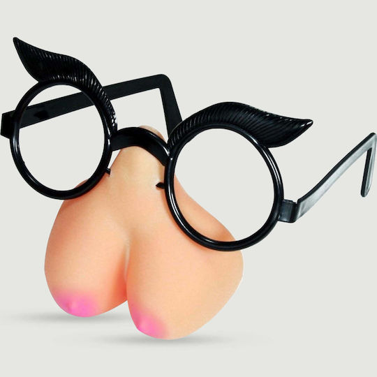 Nose Breast Glasses Sexy Female