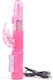 Usb Rechargeable Pink Color Rabbit Pearls Vibrator
