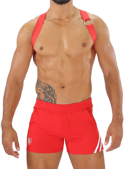 Tof Paris Party Boy Elastic Harness Κόκκινο