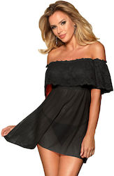 Subblime Short Dress Thong Black