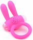 Silicone Pink Rabbit Vibrating Cock Ring