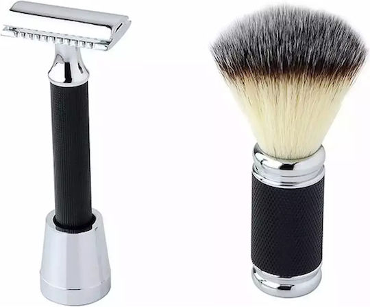 Safety Razor Closed Comb Shaving Brush Pearl Shaving Srs-t121 Black