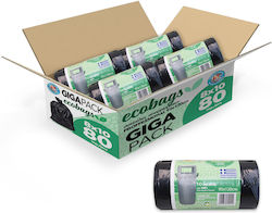Etplast Σακούλες Απορριμμάτων Ecobags Οικολογικές Heavy Duty Professional Giga Pack 80τεμ 95x120cm