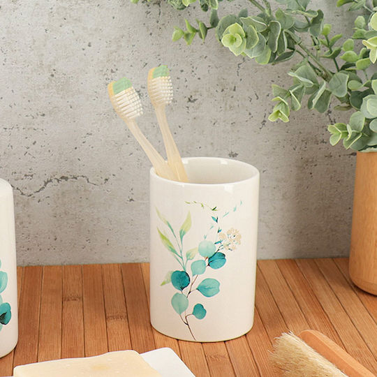 Cup Holder Ceramic White