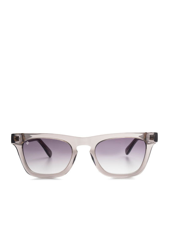 Faos Icaria Men's Sunglasses with Gray Plastic Frame and Gray Gradient Lens 474349