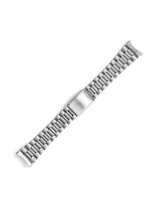 Μπρασελε Seiko 5 Αll Stainles Steel 19mm Mat-γυαλιστερο Logo