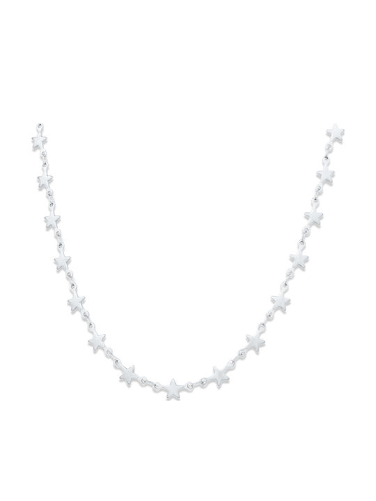 Allstar Chain Silver 6mm Stainless Steel Necklace 316l 45 Cm