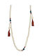 Collectiva Noir Stone Rosary White Cnw23wa20acc