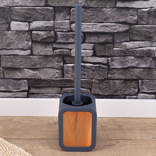 Kunststoff Badezimmer Toilettenbürste Gray