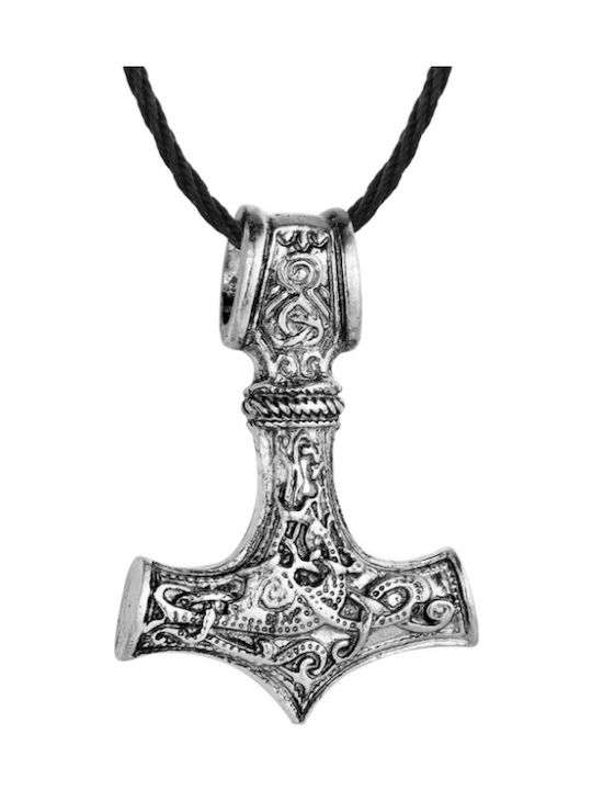 Thor's Hammer Pendant Mjolnir Molfs Gold Plated Necklace