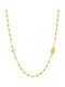 Vergoldete 14k Bead It Halskette 4822