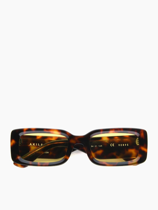 Akila Verve Men's Sunglasses with Brown Tartaru...