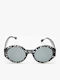 Gianfranco Ferre Women's Sunglasses with Brown Tartaruga Plastic Frame and Transparent Polarized Lens 311800