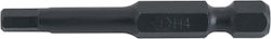 King Tony Screwdriver Bit 1/4" Hex 3.0 X 50mm King Tony