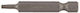 Makita 50mm Torx 40 Screw Bit 3pcs