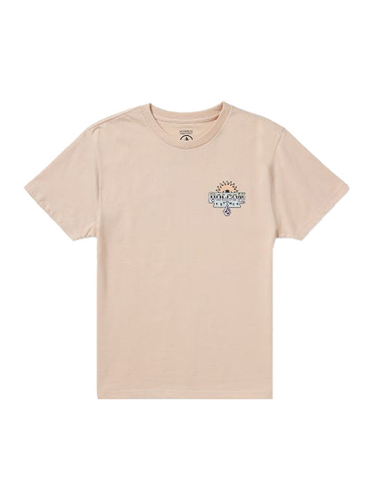 Kids' Shirt Short Sleeve Peach