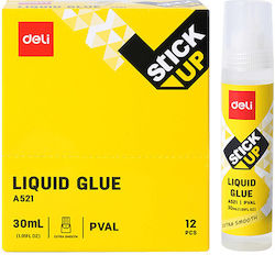 Deli Βιτρινα Γεματη Κολλα Ρευστη 30ml Stick Up 12 Τεμαχια Προιόν Πωλείται Μεμονωμένα Τεμάχια Του Ενός