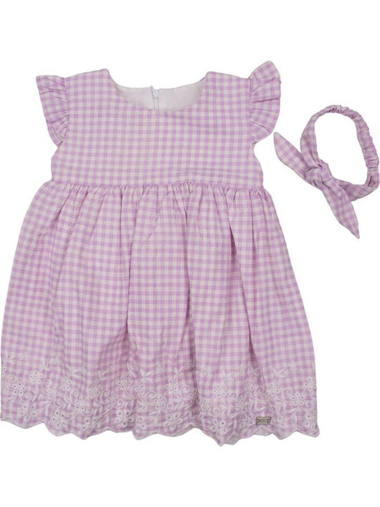 Evita Rochie pentru Copii Fără mâneci Lilac