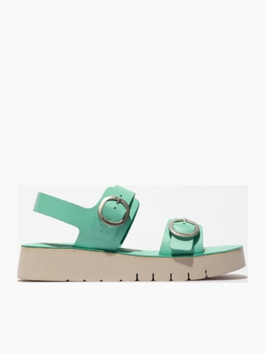 Fly London Σανδάλια Green