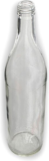 Μπουκαλι Γυαλινο 700ml 70x300mm Βιδωτο Καπακι Φ28mm Διαφανο Agroequip