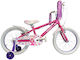 Energy Queen 16" Bicicletă Copii De Oraș Cu Cadru Din Aluminiu Roz
