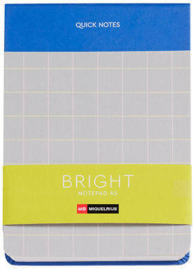 Miquelrius Notebook 80 Sheets A5 Ruled Blue