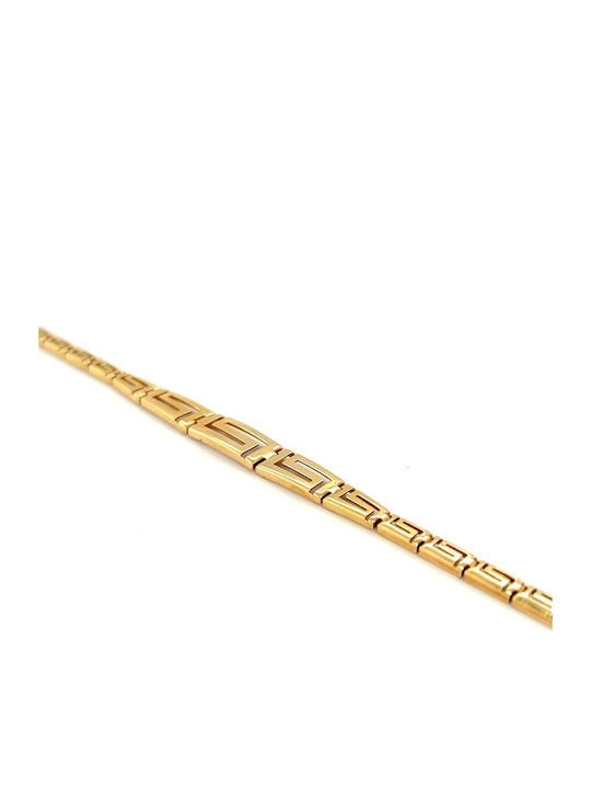 Women's Bracelet Gradient Gold K14 585° Meander
