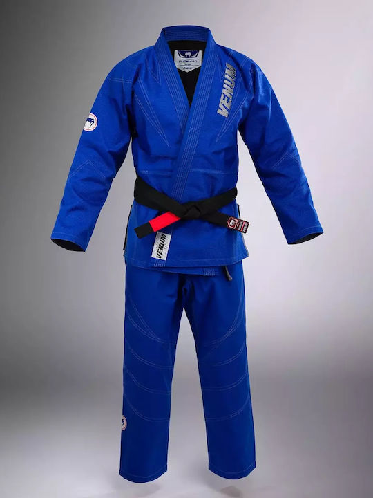 Venum Elite Men's Brazilian Jiu Jitsu Uniform Blue