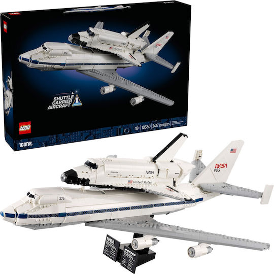 LEGO Icons Shuttle Carrier Aircraft за Възраст 18+ Бройки 2417