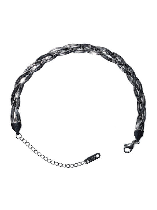 Stainless Steel Bracelet Chain Silver Bz-br-00450