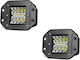 Set 2 Armax Offroad Led Faruri Auto Îngropate În Bară De 13 Cm 42 W