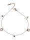 Steel Gold Plated Anklet Lbr20