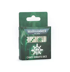 Warhammer 40,000 Chaos Knights Dice Warhammer 40,000 Chaos Knights Dice