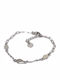 Karmafashion Damen Armband Stahl 316l Kette Silber 2222-056a