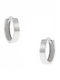 Art D Earrings Hoops in 14K Platinum Ade-307w