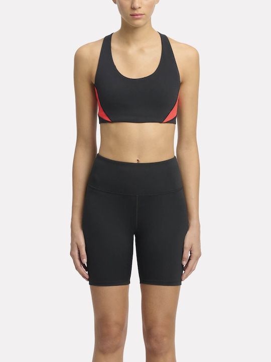 Lux Racer Bra Γυναικείο Μπουστάκι Black/red