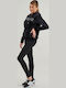 Women's Sweatshirt Hooded Black