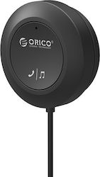 Bluetooth Ресийвър Orico Bcr02-bk Автомобили Смартфони Таблети Устройства с Bluetooth USB 3.5 мм Жак Черен