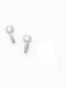 Silver Union Women's Earrings Silver Stones Zircon Se0061