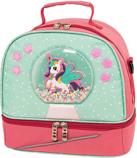 Polo Kid's Fun School Insulated Hand Lunch Bag 6lt Multicolour Unicorns 26 x 15 x 24cm