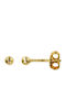 Ohrringe Blasen Gold 14k S1060