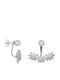 Ohrringe aus 925er Silber mit Perlen Sterne 037157 037157 Silber