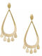 Women's Drop Earrings Tear Shape 9K 038896 Gold 9 Carats