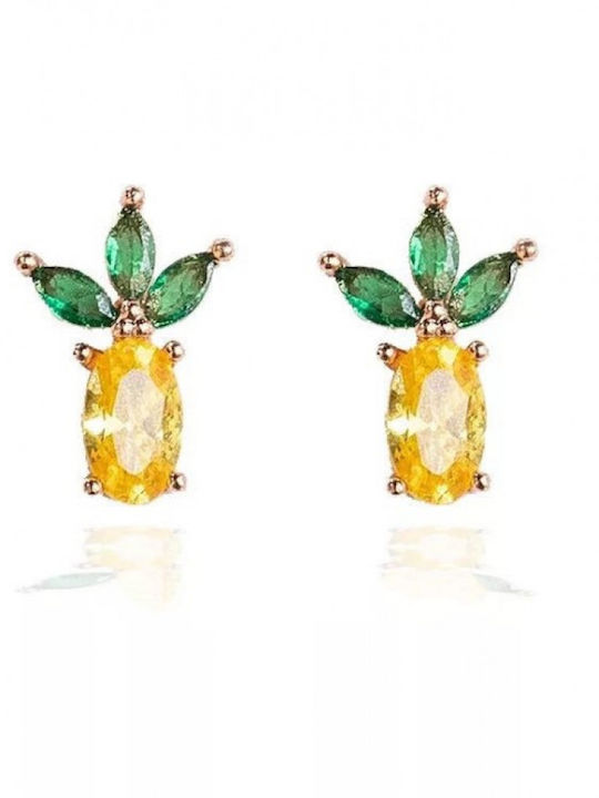 Fo Bijou Pineapple Earrings K1548wz1