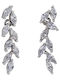 Silber Ohrringe Leaves Slv1099