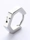 Steel Hoop Hypoallergenic Rhombus